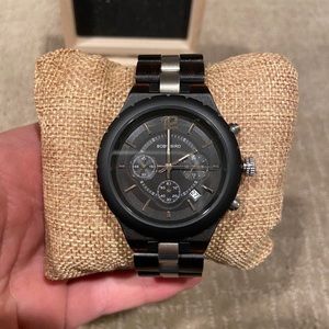 BOBO bird men’s luxury design watch (real wood)
